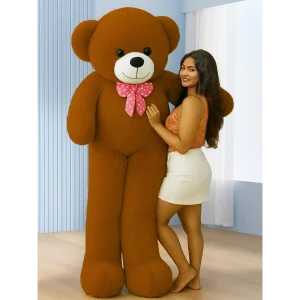 6 Feet Brown Colour Soft Teddy