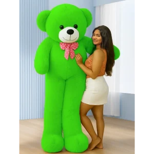 6 Feet Lime Green Colour Soft Teddy