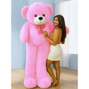 6 Feet Light Pink Colour Soft Teddy