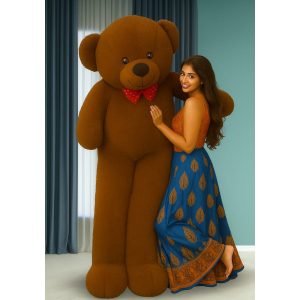 8 Feet Brown Colour Soft Teddy