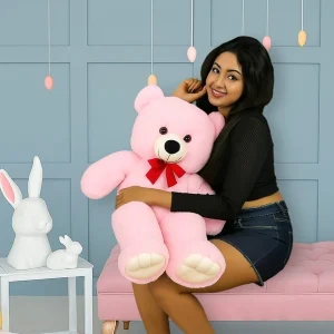 2.5 Feet Light Pink Colour Soft Teddy