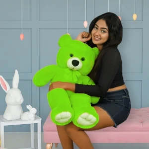 2.5 Feet Light Green Colour Soft Teddy