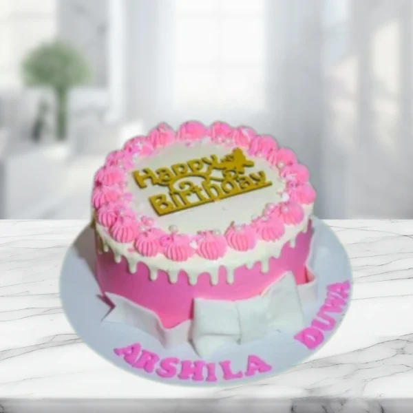 Simple Rose Cake