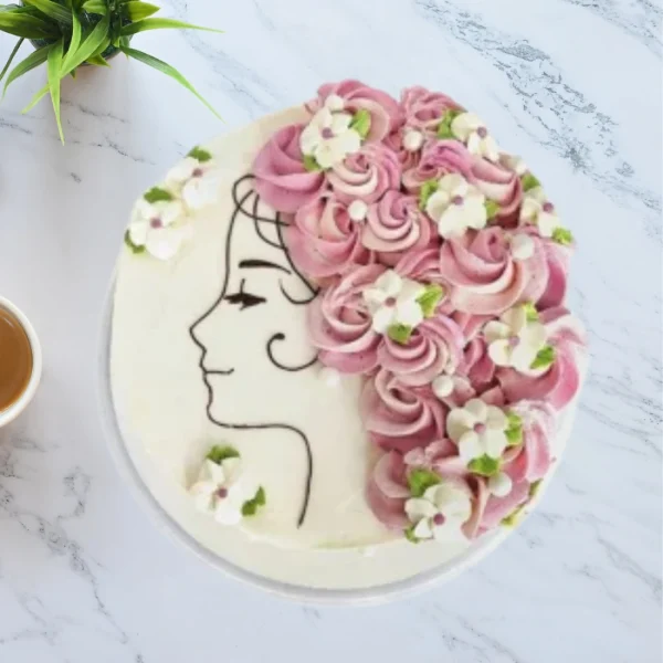 Lovely Girl Cake