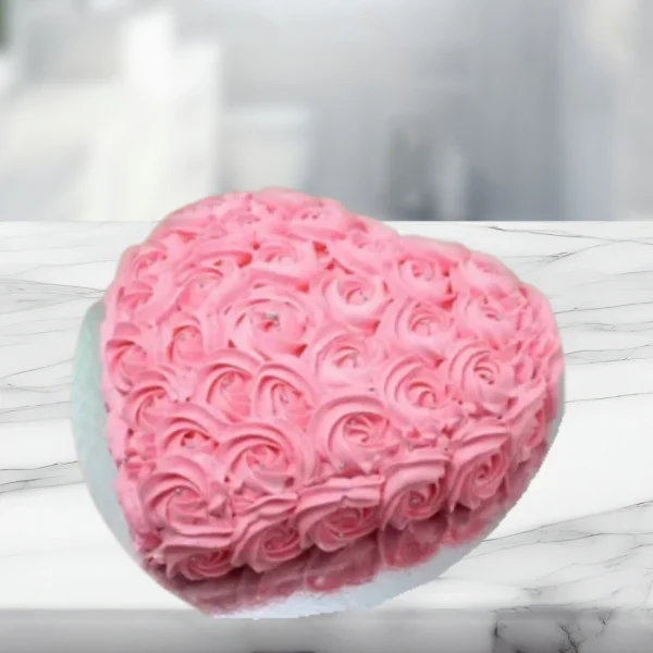 Soft Roses Cake