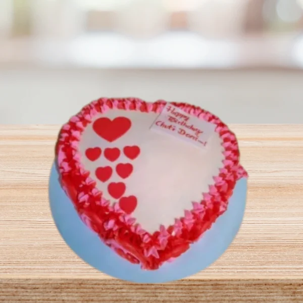 Red Lovely Cake