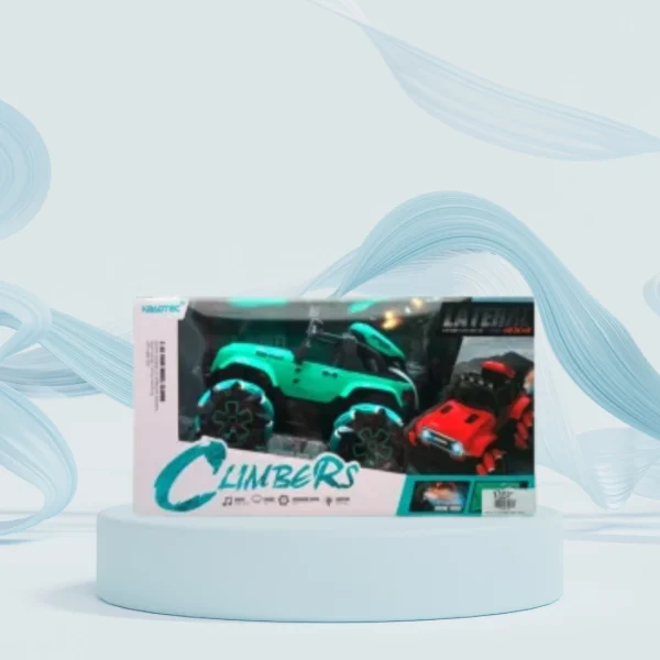 Remote Control Stunt Green Car