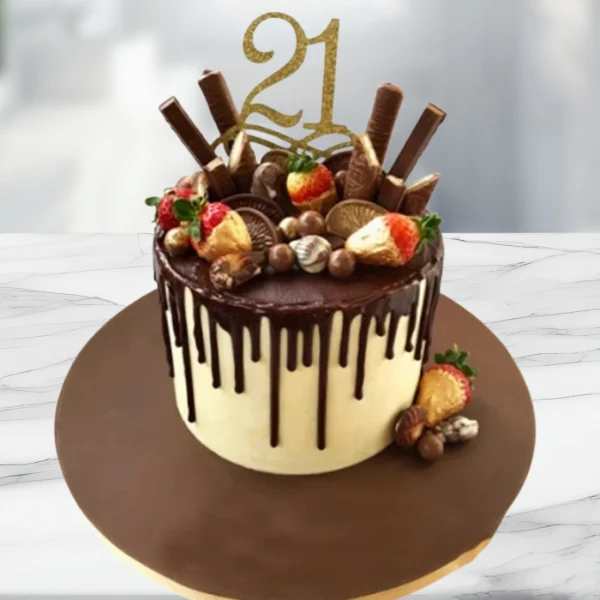 Strawberry Choc cakes