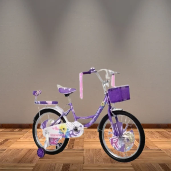 Purple Girls Bicycle Size 20 (Age 7 -10)
