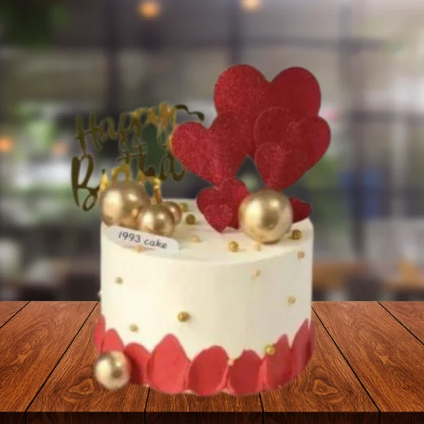 Seven Heart Cake