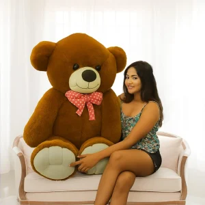 5 Feet Brown Colour Soft Teddy