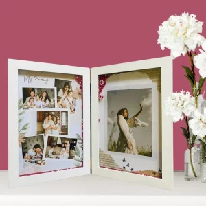 16'' x 12'' Double Pearl Photo Frame