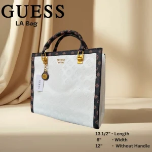 GUESS LA BAG WHITE